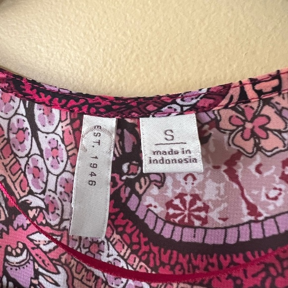 Bohemian Pink and Purple Paisley Swim Coverup - Picture 3 of 12